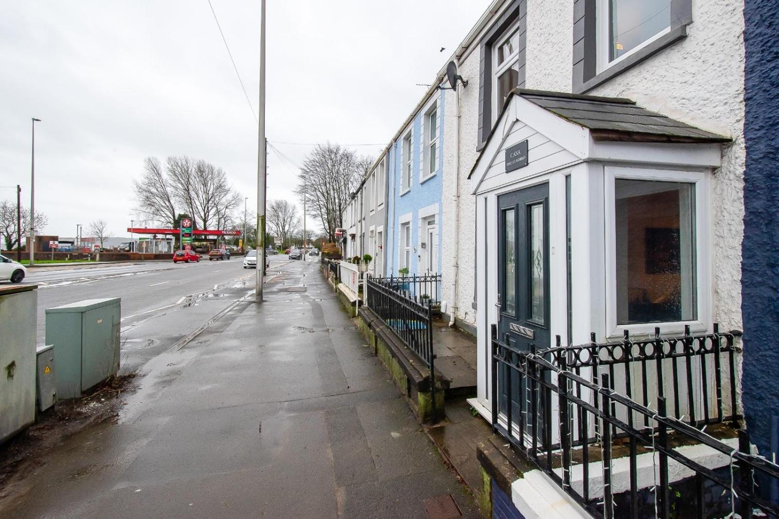 Casa One Hundred - A Beautiful 4 Bed House On The Beach Front Swansea Exteriér fotografie